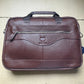 BULLCAPTAIN Briefcase Shoulder Messenger Bags Men's Genuine Leather 14-inch Laptop Bag's Men's Briefcase Office Business Handbag
