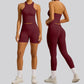 2/3PCS Yoga Set Women Gym Long Sleeve Sports Suits Fitness Bra Crop Top Workout Clothes Female Solid Seamless Legging Sportswear
