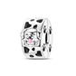 Silver Clasp 925 Sterling Silver CZ Pave Clip Charms Daisy Beads Stopper Safety Chain Fit Original Bangle Bracelet Jewelry Clips