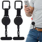 Retractable Anti-Theft Phone Holder Cellphone Lanyard Strap Smartphone Case Safety Tether with Belt Clip Cellphone Lanyard