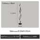 Nordic Postmodern LED Floor Lamp RGB Livingroom Bedroom Study Hotel Line Without Main Light Spiral Vertical Luxury Corner Lamps
