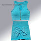 Yoga Suit High Waist Leggings Running Training Tights Sports Outfits Long Sleeve Crop Top Bra Seamless Fitenss Set Fitness Wear
