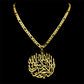 Arabic Muslim Allah Quran Pendant Necklace for Women Men Stainless Steel Silver Color Islamic Amulet Chain Jewelry NZZZ771S05
