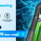 Portable Oral Irrigator with 5 Jet Tips , 5 Cleaning Modes of 3 water pressure , 300ml Water Tank IPX7 Waterproof Water Flosser