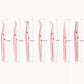 6 Types False Eyelash Tweezers Stainless Steel Anti-static Pincet Curved Strip 3D Lashes Extension Tweezer Makeup Tools