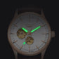 LONGLUX Automatic Watch Elegant Style Wholesale Mechanical Wristwatches Skeleton Rome Waterproof Mens Watch Men Gift