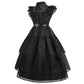 Girls Halloween Cosplay Costume Dress Movie Kids Gothic Dancing Vestidos Party Outfits Dress