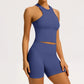 2/3PCS Yoga Set Women Gym Long Sleeve Sports Suits Fitness Bra Crop Top Workout Clothes Female Solid Seamless Legging Sportswear
