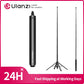 Ulanzi TT91 Auto-Open Extension Pole Selfie Stick Ground Tripod with 1/4'' Mount for Action Camera for Insta 360 for Vlog Video