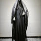 Elegant Arabic Satin Abaya Dress with Hijab Eid Muslim Women Modest Cardigan Islamic Vacation Outfit New in Turkey Kaftan Robe