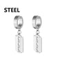 1Pair Fashion Cross Pendant Ear Clip Non Piercing Earrings Fake Earrings Gift for Men Women Jewelry
