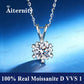 Promotion of Multiple 1.0 Carat Moissanite Windmill Pendants, Luxury Wedding 925 Sterling Silver Jewelry, Bride Diamond Necklace