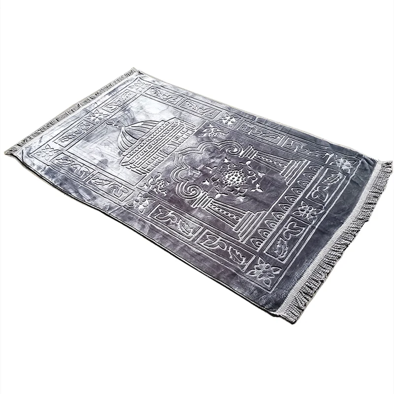 Prayer Rug Soft Sejadah Murah Velvet Sajadah Turkey Kiswah Pintu Kaabah Dari Mesir Hantaran Raudah