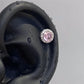 1pcs Quality Shiny Cross Zircon 316L Stainless Steel Ear Bone Nail Y2K Style Silver Color Earring for Women Cochlear Accessories
