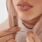 Chiffon Instant Hijab With Bulit-in Magnets Muslim Woman Hijab Solid Color Easy To Wear Shawl Wrap With Undercap Famme Headscarf