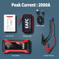 Power Bank 2000A/600A 12V Car Battery Jump Starter Portable Charger Petrol Diesel Auto Starting Device Booster Emergency Starter