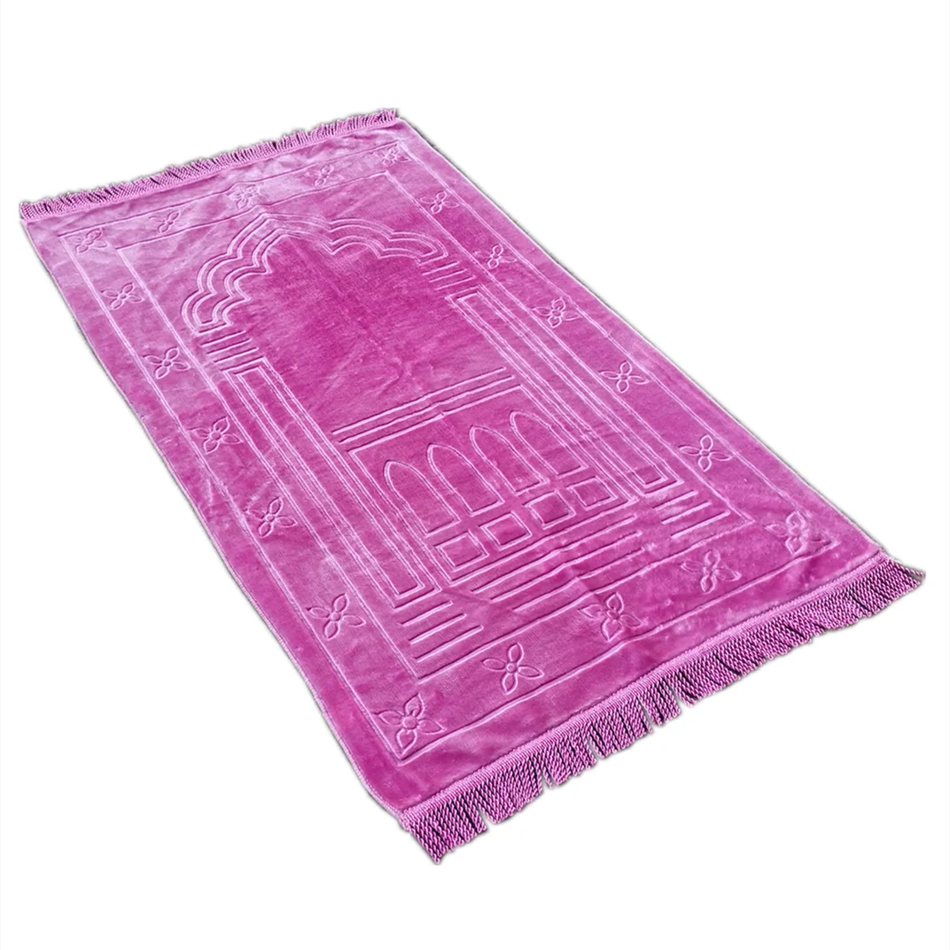 Prayer Rug Soft Sejadah Murah Velvet Sajadah Turkey Kiswah Pintu Kaabah Dari Mesir Hantaran Raudah