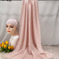 110colors Modal Hijab with Modal Undercap Set Basic Stretchy Pullover Headscarf Thin Breathable Sunscreen Head Wrap Hijabs Scarf