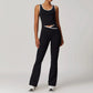 Yoga Set 2 Pieces Workout Outfits Fitness Sportswear Gym Tracksuit High Waist Leggings Sports Bra Athletic Wear Women Clothes