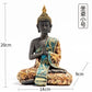 Hand Made Thailand Buddha Statue, Large Buddha Sculpture Green Resin, Buddhism, Hindu, Fengshui Figurine, Meditation, Home Deco