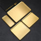 Rectangular 304 Stainless Steel Plate Barbecue Plate Hot Pot Buffet Tray Square Snack Dessert Trays Kitchen Cook Accessories