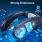 New Portable Neck Fan 5200mAh Neck Air Conditioner Rechargeable Semiconductor Cooling Fan Outdoor Personal Fan Wearable Cooler