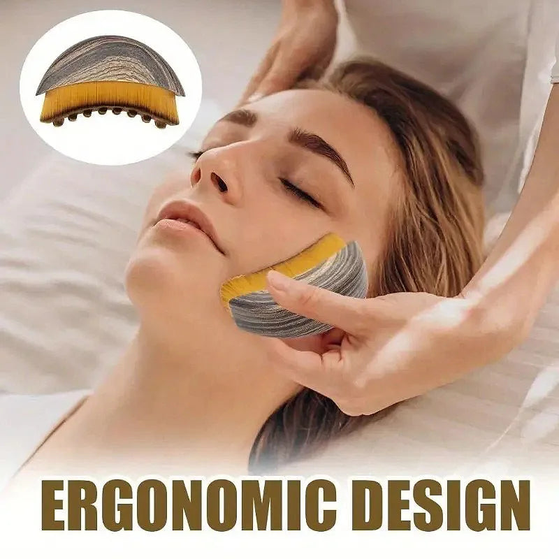 Lymphatic Contour Face Brush | Facial Massage Tool