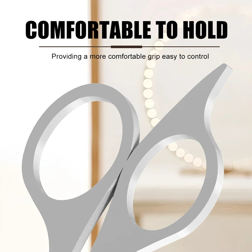 1Pcs Eyebrow Trimming Scissors with Combs Eyebrow Trimmer Kit Stainless Steel Grooming Eyebrow Shaping Scissors Tools