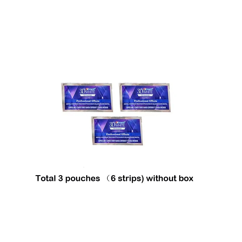 3D White Strips Crest Whitestrips Original Professional Effects Teeth Whitening Strips Tooth Bleaching Whitening Factor