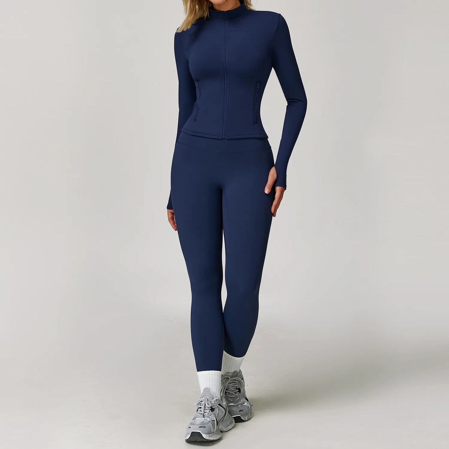 2/3PCS Yoga Suit Sports Set Gym Set Women Tracksuit Running Workout Clothes Long Sleeve Sports Bra Athletic Wear Yoga Clothing
