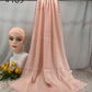 110colors Modal Hijab with Modal Undercap Set Basic Stretchy Pullover Headscarf Thin Breathable Sunscreen Head Wrap Hijabs Scarf