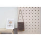 New Large Capacity Handwoven Bucket Bag Solid Color Boho Metal Line Bucket Bag Straw Design Handmade Crossbody Bag Gifts