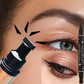 2 in 1 Black Eyeliner Stamp Waterproof Sweat-proof Dual-ended Liquid Eyeliner Quick Dry Easy Applying Eyeliner Pen Lazy Makeup