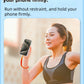 Universal Adjustable Mobile Phone Lanyard Short Wrist Strap with Self-locking Anti-drop Design Durable Polyester Phone Strap