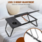 Laptop Desk,Laptop Bed Table with Foldable Legs & Cup Slot,Height and Angle Adjustable reading Holder Notebook Stand Book Holder