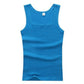 Hot Sale Men's Sleeveless Breathable Fitness Vest Basic Elastic Tank Top Men's Cotton Bodybuilding T-shirt Classic Color Clothes
