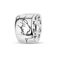 Silver Clasp 925 Sterling Silver CZ Pave Clip Charms Daisy Beads Stopper Safety Chain Fit Original Bangle Bracelet Jewelry Clips