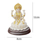 Hindu Goddess Lakshmi Statue Indian Goddess Feng Shui Decor Desktop Ornament for Table Bookshelf Office Cabinet Diwali Gift