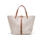 Classic Style Women's Large-capacity Handbag Letters Print Design Small Metal Accessories Exquisite Workmanship