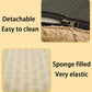3D Foam Pet Bed With Removable Washable Faux Fur Cover Orthopedic Waterproof Dog Bed For Crate Anti-Slip Bottom Dog Bed