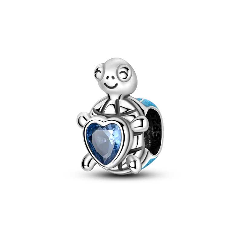 2026 Hot Sale Charms Bead 925 Sterling Sliver Pink Butterfly Luminous Firefly Dangle Fit Bangle Bracelet Necklace DIY Jewelry