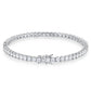Factory Price D VVS1 Moissanite Tennis Bracelet 925 Sterling Silver Single Row Classics with GRA Bracelets for Women Man Jewelry