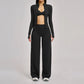 Yoga Set 2/3PCS Workout Outfit Fitness Long Sleeved Sportswear Gym Tracksuit Leggings Set Sports Bra Athletic Wear Women Clothes