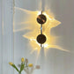 Creative Art Corrugated LED USB Rc and Wiring Wall Lamps Bedroom Bedside Shadow  Sconces Aisle Porch Corridor Atmosphere  Light
