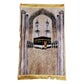 Prayer Rug Living Room Prayer Mat 70*110cm Muslim Islamic Prayer Rug, Carpet Mat, Kneeling Poly Mat with Vintage Pattern, Tassel