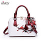 Hisuely Hot Sale Designer Printed Bags for Women Ladies Shopper Bag Shell Elegant Floral Shoulder Handbags