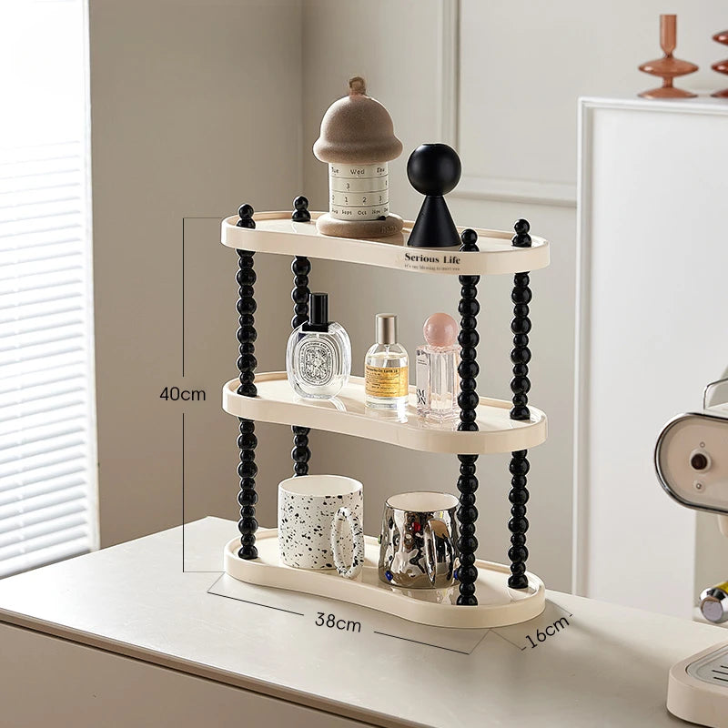 INS Style Multi-layer Storage Rack Bathroom Countertop Cosmetics Display Desktop Mug Storage Rack Aromatherapy Perfume Holder