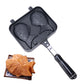 Japanese Taiyaki Waffle Maker Double Fish Shaped Dessert Cake Pan Kitchen Pancake Fry Pan Waffle Molds for Hot Desserts