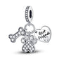 925 Sterling Silver Charms Beads Pendant Tree of Life Dog Elephant Love Heart Charm Fit Original Bracelet DIY Women Jewelry Gift