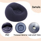 Inflatable Lazy Sofa Folding Portable Pvc Inflatable Air Chair for Living Room Outdoor Camping Convenient Beach Lounge Chair